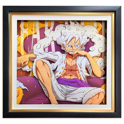 Luffy/Ace/Zoro handsome cartoon handicraft 3D drawing