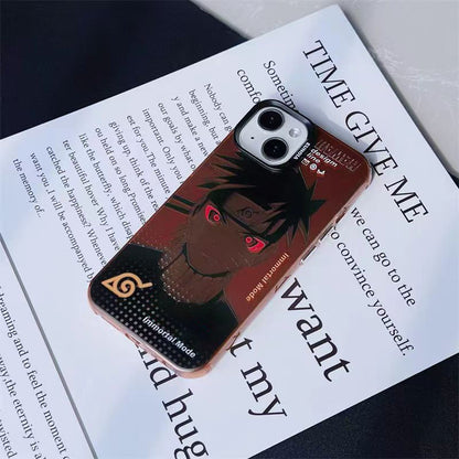 Sasuke/Uzumaki Apple exquisite Trend Silicone Anti-collision phone case