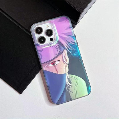 Sasuke/Kakashi iPhone Beautiful Trend silicone anti-collision case