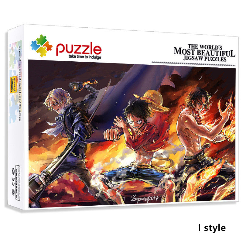 Luffy/Zoro 1000PCS Interesting puzzle