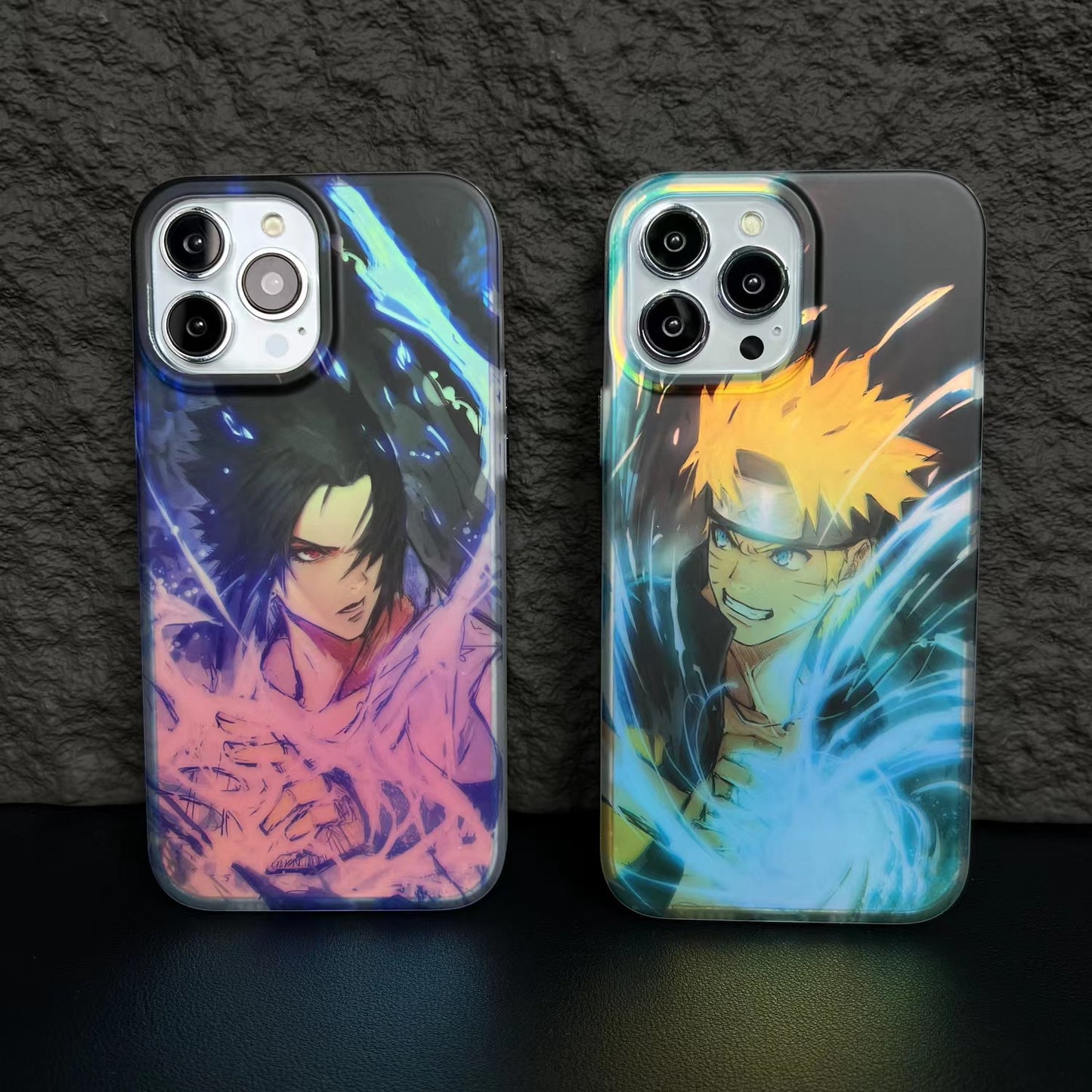 Sasuke/Uzimaki Apple exquisite Trend Silicone Anti-collision phone case