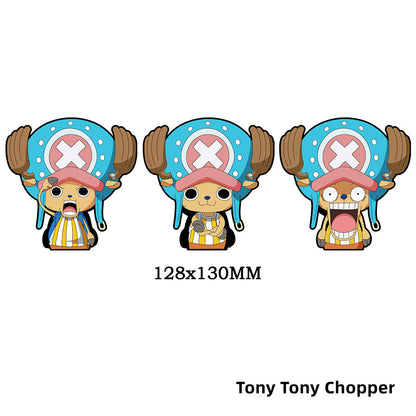 Luffy/Zoro/Nami 3D gradient stickers