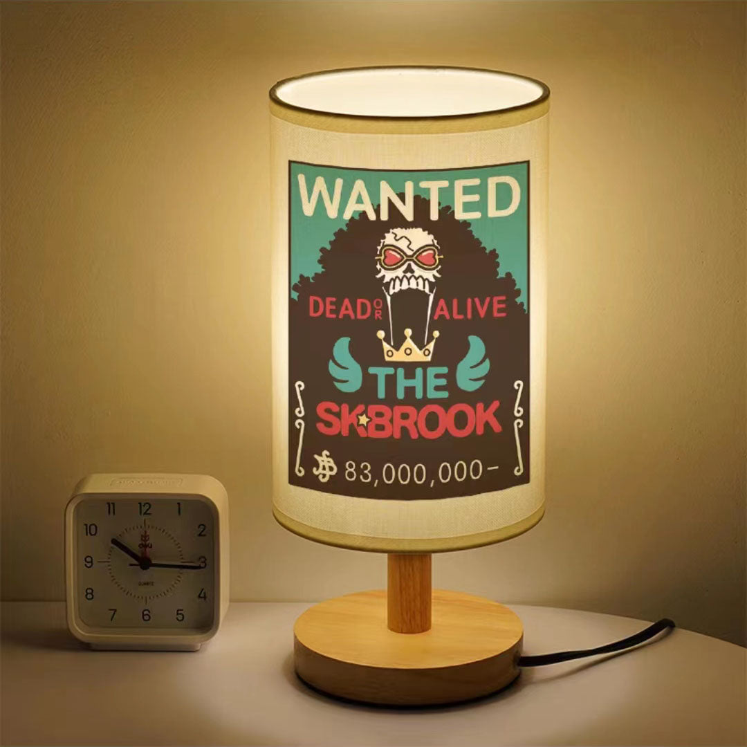 Luffy/Zoro small table lamp led lamp Student eye protection warm lamp