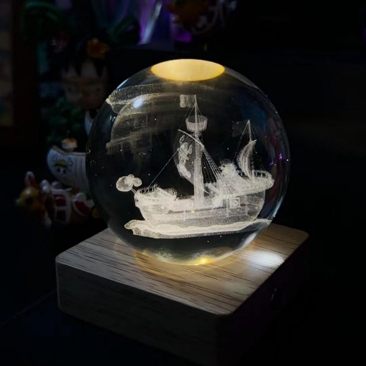 Sunny/Merry DIY rechargeable luminous crystal ball nightlight