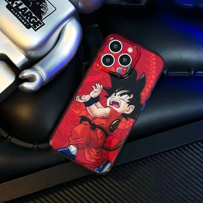 Son Goku/Torankusu/Frieza Apple silicone crash-resistant phone case