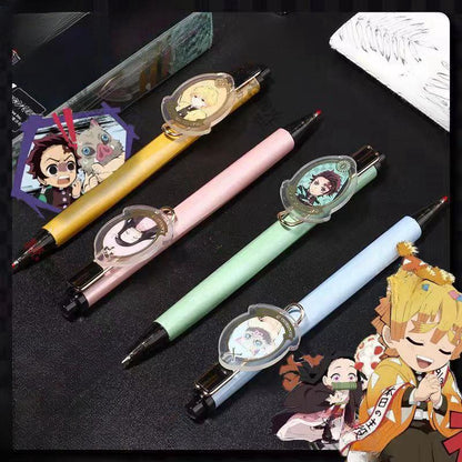 Tanjirou/ Nezuko High quality ballpoint pen, writing smooth ink, simple fashion, durable and portable