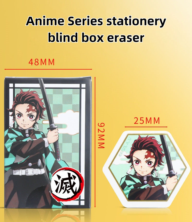 Kamado Tanjirou Character Stationery Eraser Blind Box