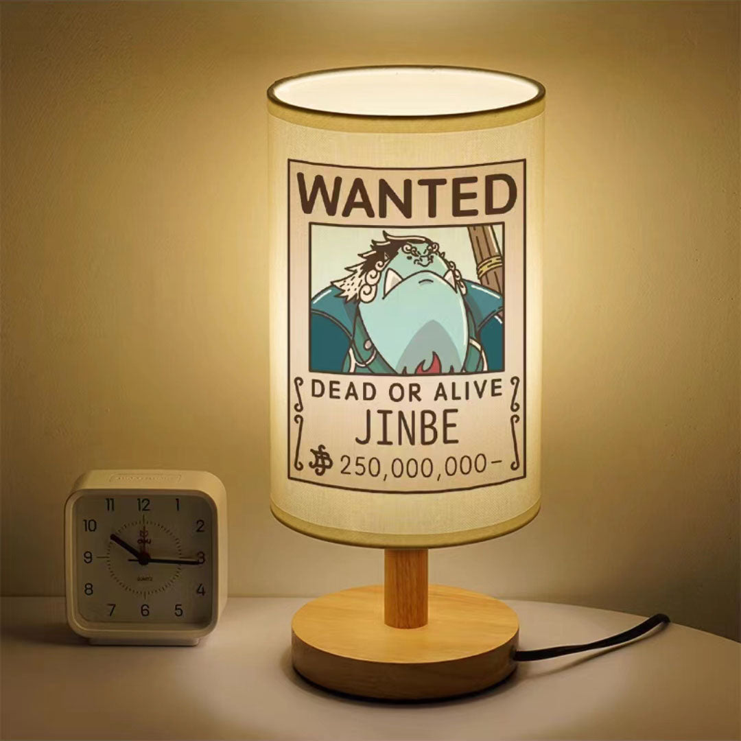 Luffy/Zoro small table lamp led lamp Student eye protection warm lamp