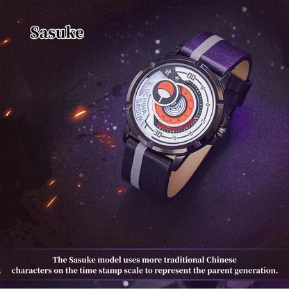 Boruto/Sasuke/Sarada Watch Watch Three degree waterproof watch Sharingan Watch