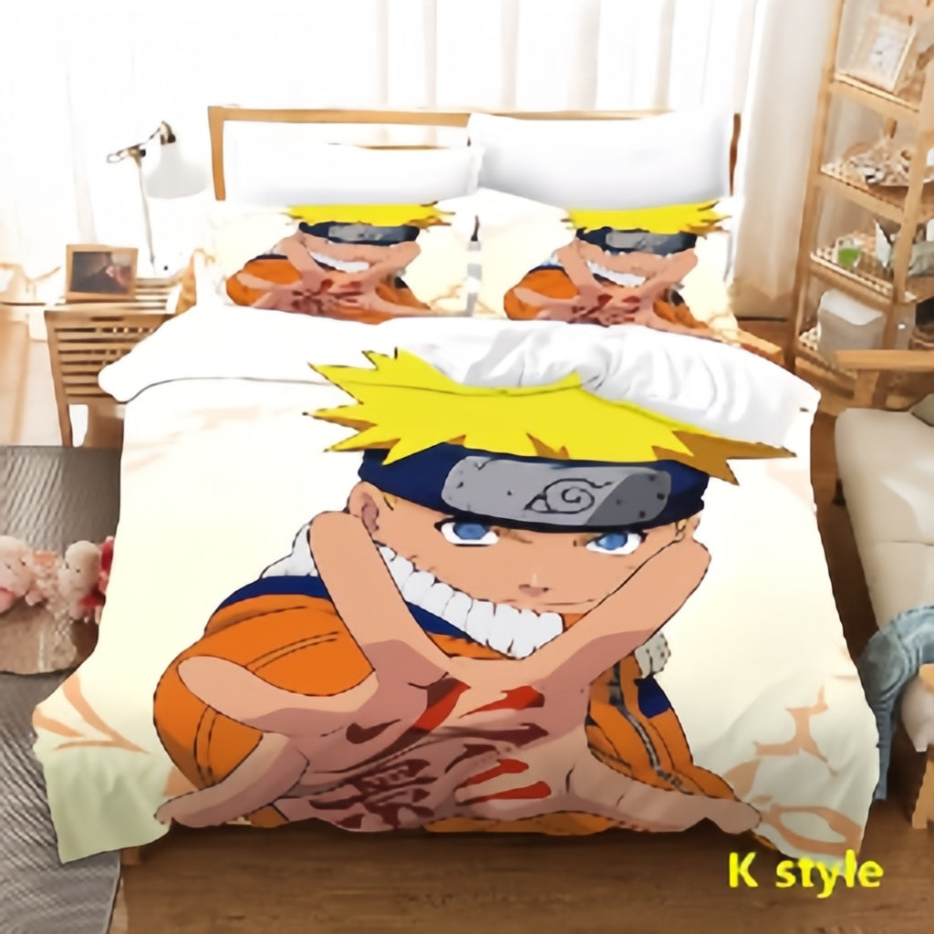 Sharingan /Dawn tissue Comfortable Home Textile Polyester Bedding 3 Sets