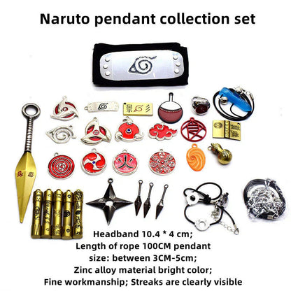 Sasuke/Itachi Metal model pendant set