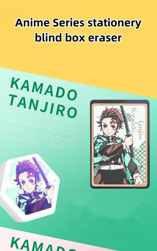 Kamado Tanjirou Character Stationery Eraser Blind Box