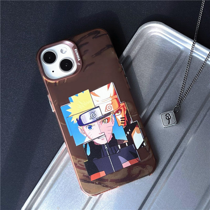 Sasuke/Uzumaki Apple exquisite Trend Silicone Anti-collision phone case