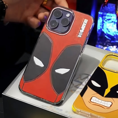 Deadpool/Wolverine iPhone silicone crash-resistant phone case