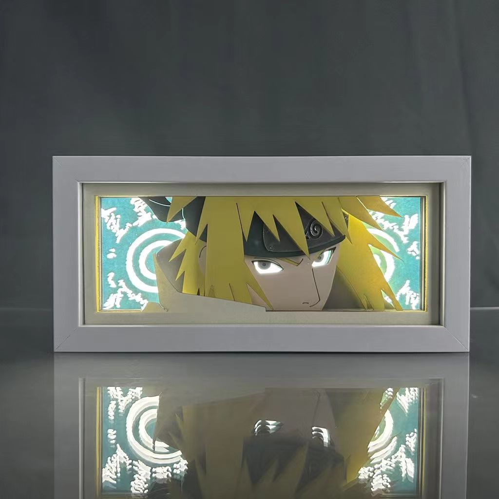 Sasuke/Kakashi/Obito three-dimensional character photo frame decoration