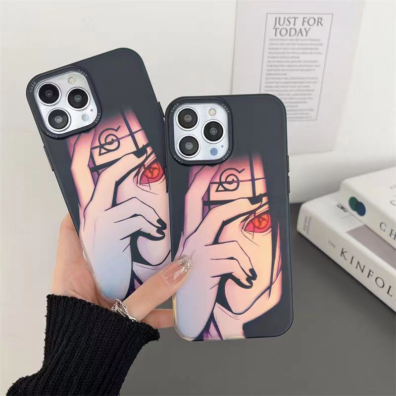 Uchiha Itachi iPhone silicone crash-resistant phone case