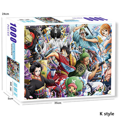 Luffy/Zoro 1000PCS Interesting puzzle