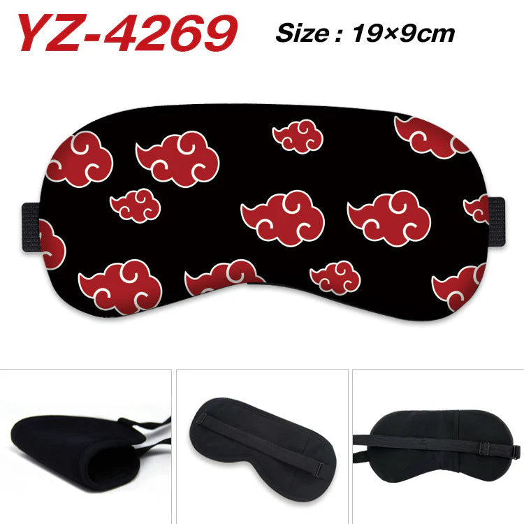 Uzumaki/Sasuke cartoon lovely stereo breathable sleep eyeshade