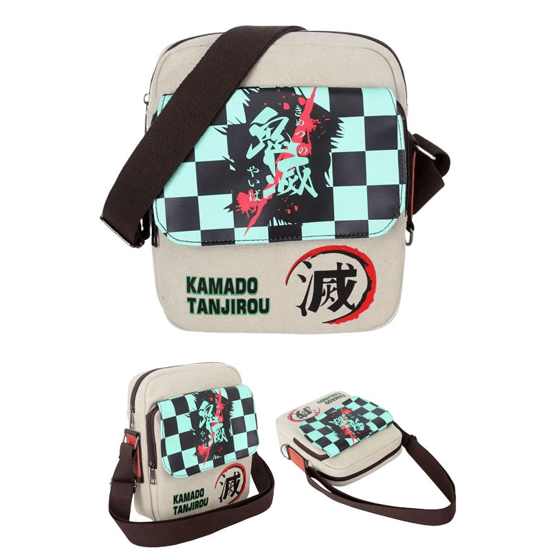 Kamado Tanjirou Fashion cartoon character satchel, durable