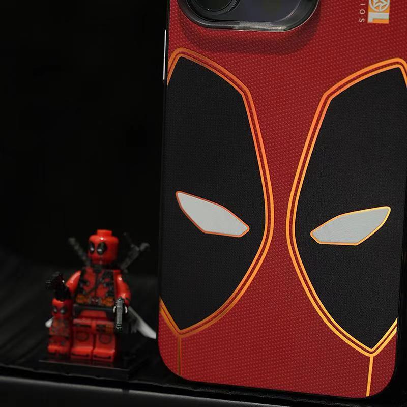 Deadpool/Wolverine iPhone silicone crash-resistant phone case