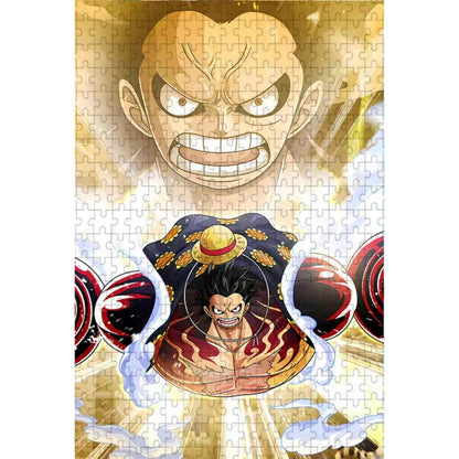 Luffy Character Image Puzzle Photo Frame Decoration