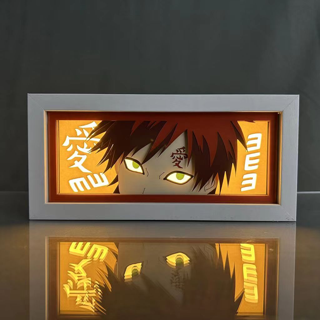 Sasuke/Kakashi/Obito three-dimensional character photo frame decoration