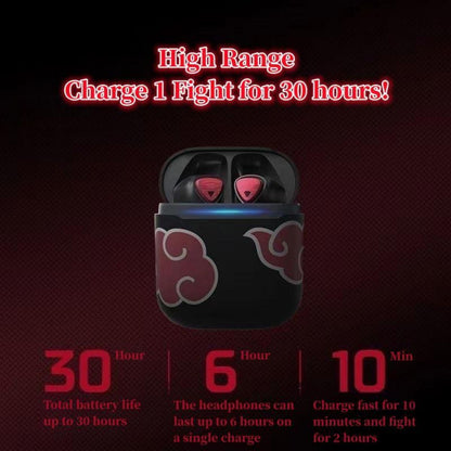 Uchiha Itachi wireless Bluetooth headset earbuds set earphones