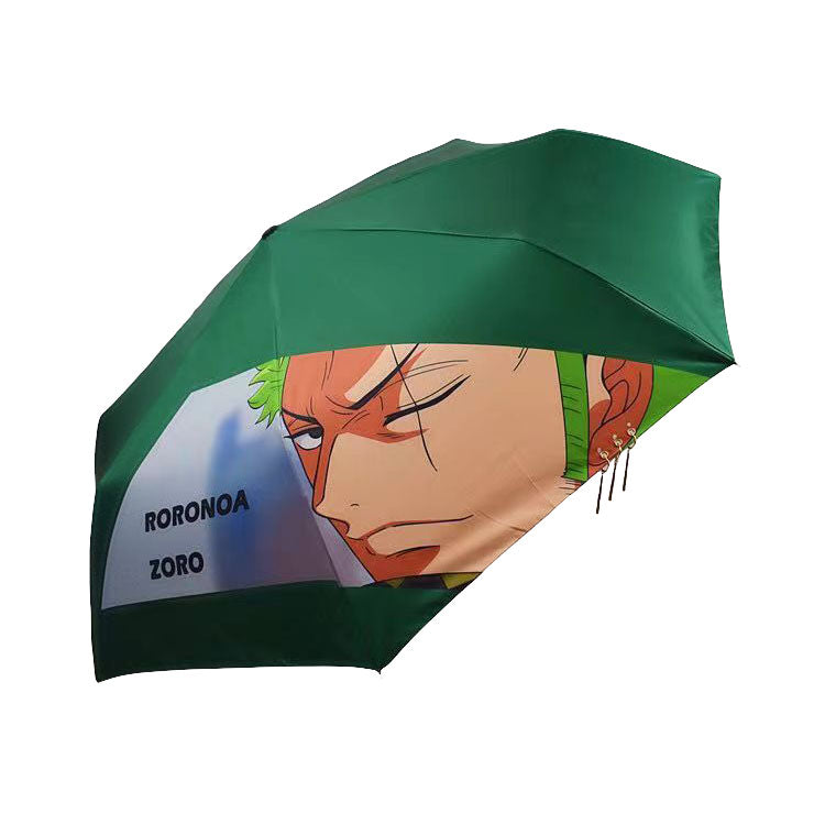 Zoro cool katana hilt umbrella that folds