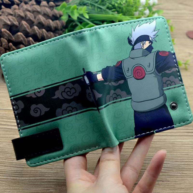 Sasuke/Itachi/Kakashi exquisite leather wallet with large capacity design and excellent quality