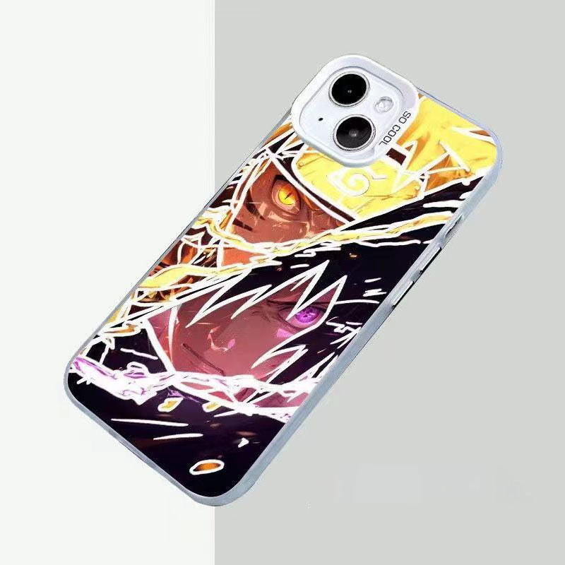 Uchiha Sasuke iPhone silicone crash-resistant phone case