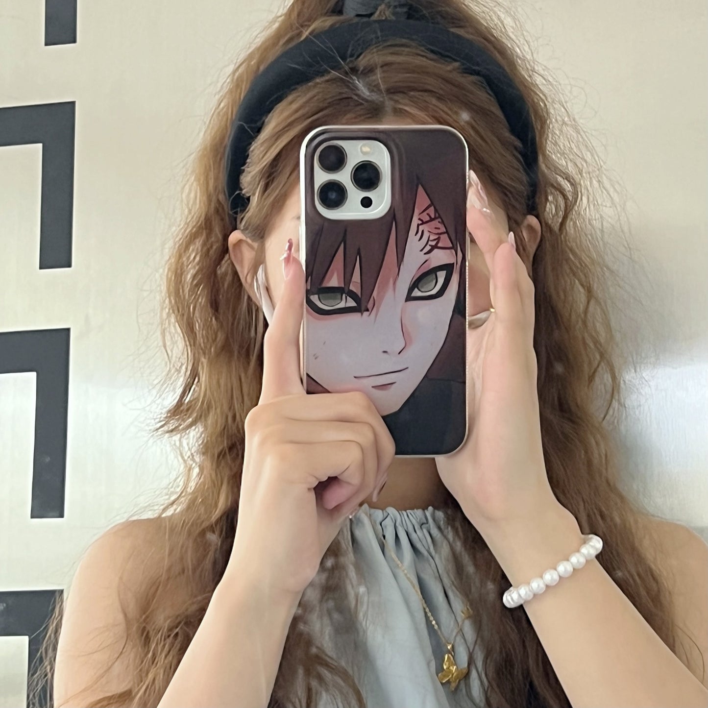 Itachi/Gaara Apple exquisite Trend Silicone Anti-collision phone case