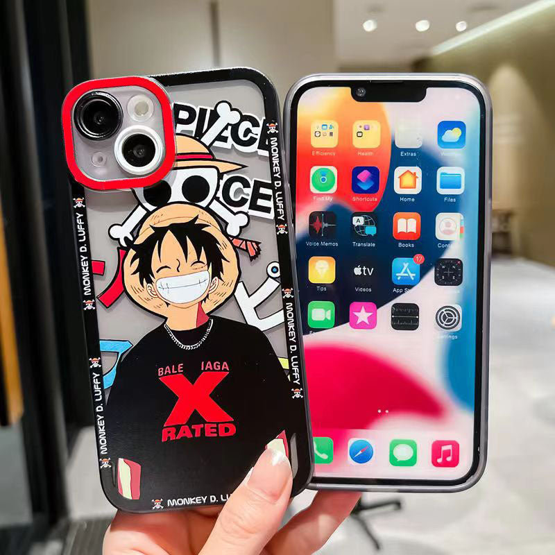 Luffy/Zoro iPhone exquisite Trend Silicone Anti-collision phone case