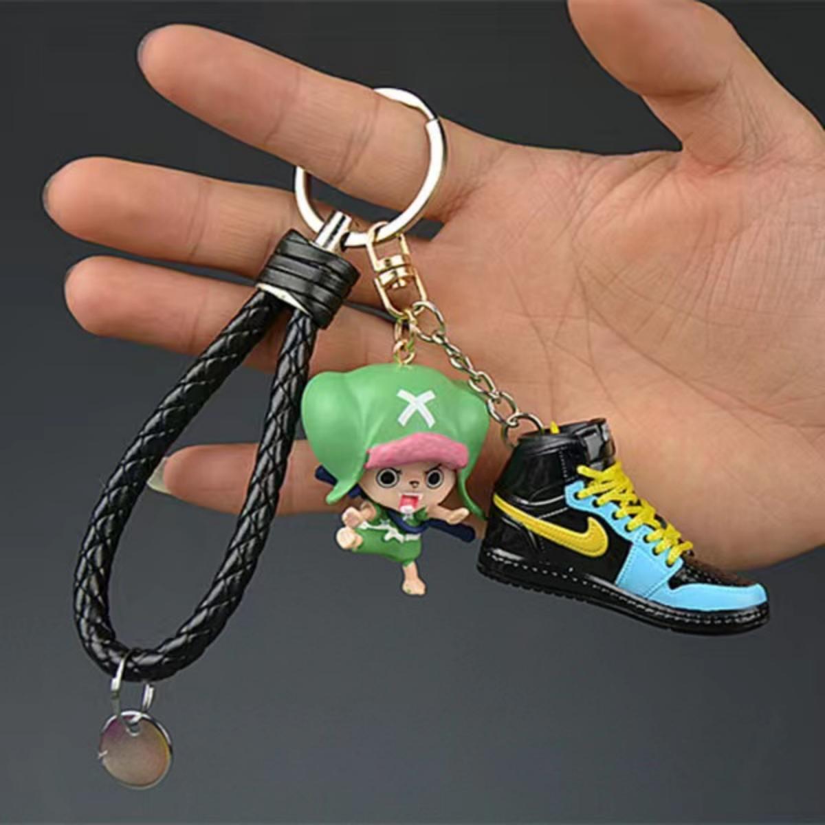 Nika luffy/Zoro character model keychain