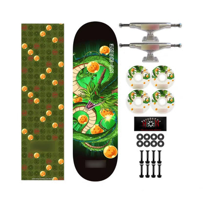 Goku/Vegeta Professional Fine Pattern Skateboard(Size:80CM×20CM)