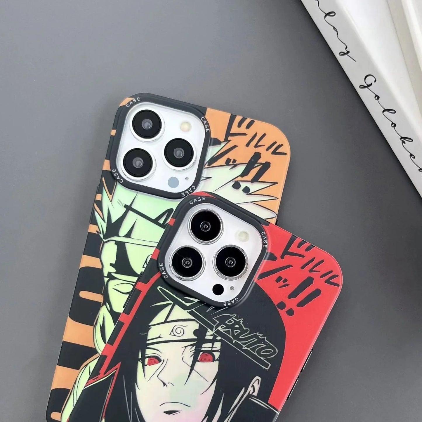 Itachi/Kakashi Apple exquisite Trend Silicone Anti-collision phone case