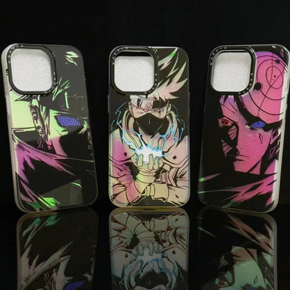 Pain/Kakashi/Obito Apple exquisite Trend Silicone Anti-collision phone case