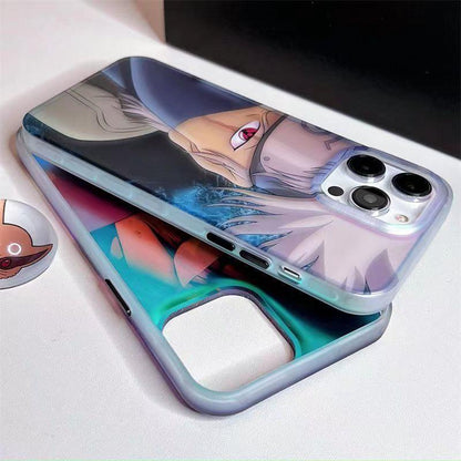 Sasuke/Kakashi iPhone Beautiful Trend silicone anti-collision case