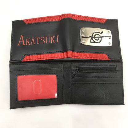 Uchiha Itachi Fashion exquisite wallet, quality leather, reasonable partition, convenient storage style