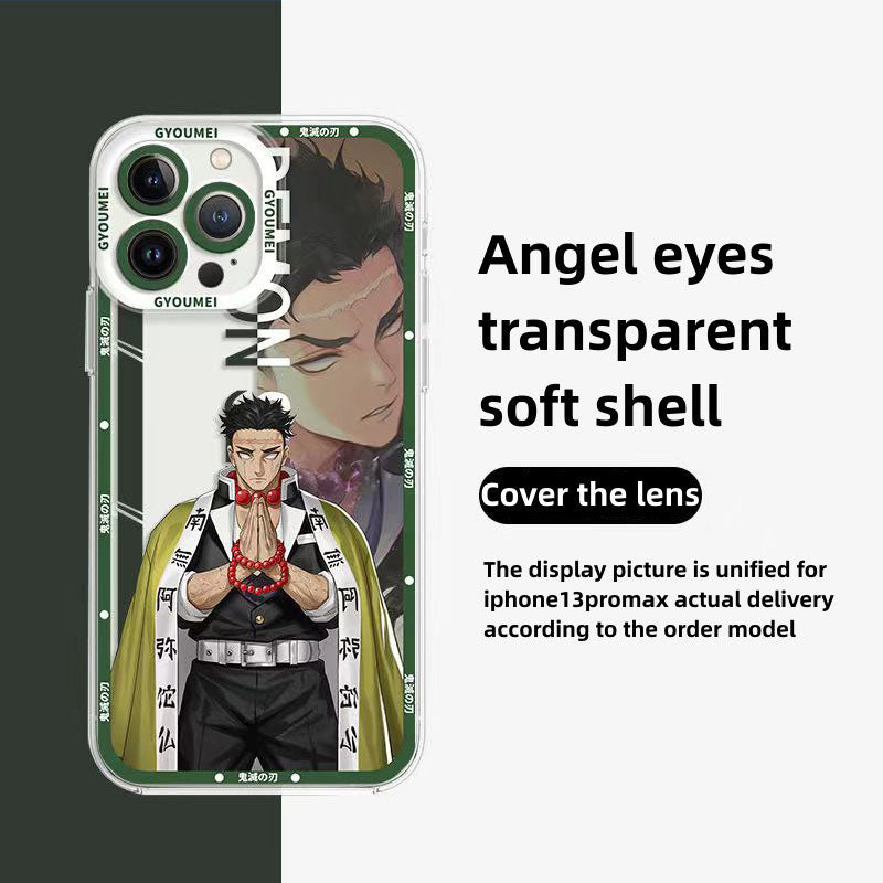 Tanjirou/Nezuko iPhone, Android phone case Apple Refined Trend silicone anti-collision phone case