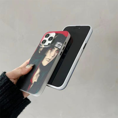 Sasuke/Itachi Apple refined trend silicone anti-collision phone case