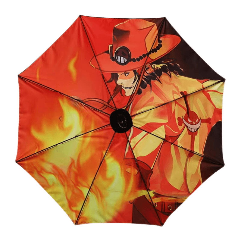 Luffy/Zoro/Ace characters related to the trend umbrella, sun umbrella