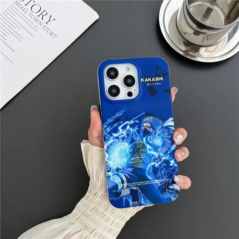 Sasuke/Kakashi/Pain Apple exquisite Trend Silicone Anti-collision phone case