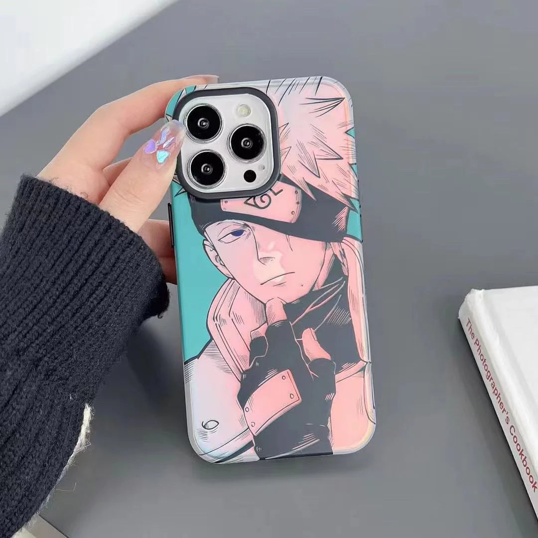 Pain/Uzumaki/Kakashi Apple exquisite Trend Silicone Anti-collision phone case