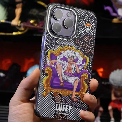 Luffy/Zoro iPhone silicone crash-resistant phone case