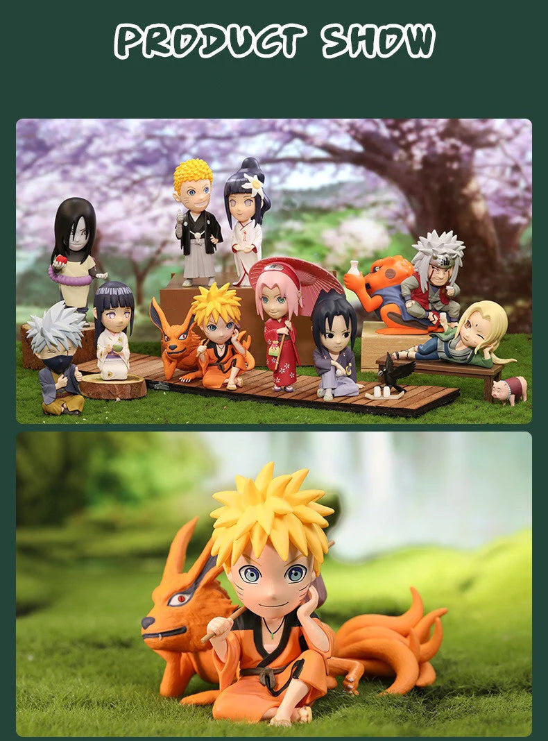 Sasuke modelling handsome cartoon gk mystery box model