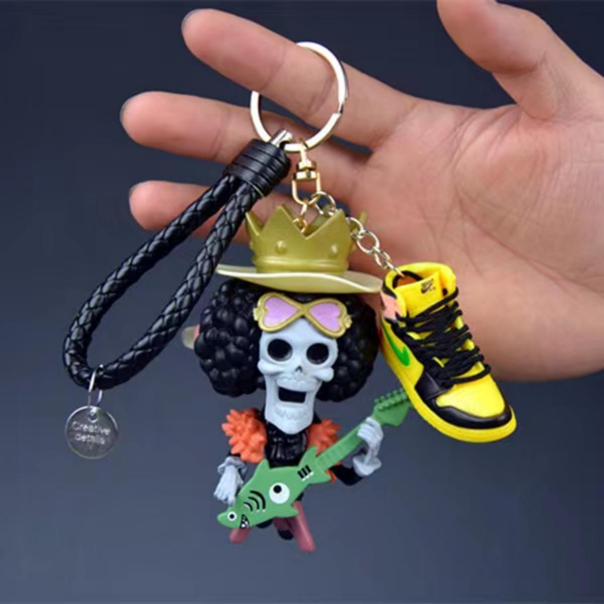 Nika luffy/Zoro character model keychain