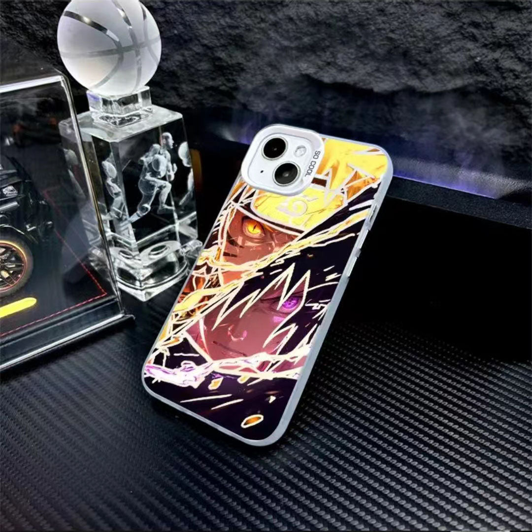 Uchiha Sasuke iPhone silicone crash-resistant phone case