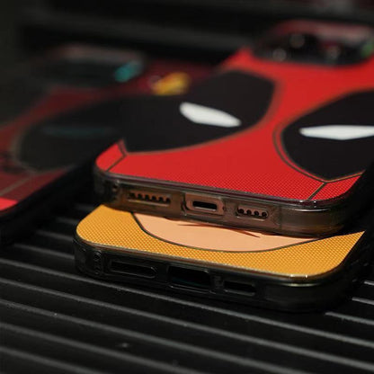 Deadpool/Wolverine iPhone silicone crash-resistant phone case