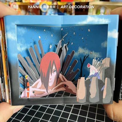 Uzumaki/Jiraiya Create an exclusive pop-up book for the fun of the voyage Diary