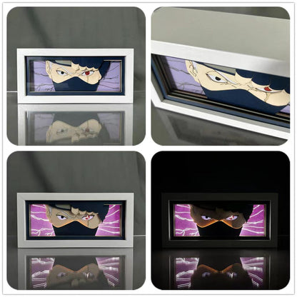 Sasuke/Kakashi/Obito three-dimensional character photo frame decoration